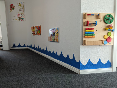 Einblick in den Bewegungflur