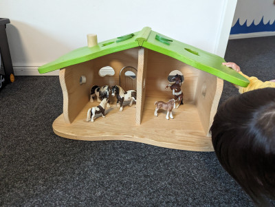 Einblick ins Spielzimmer